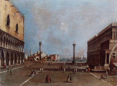 The Piazzetta Towards the Island of San Giorgio by Francesco Guardi